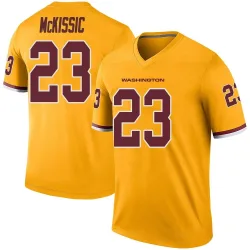 Youth J.D. McKissic Washington Commanders No.23 Legend Color Rush Jersey - Gold