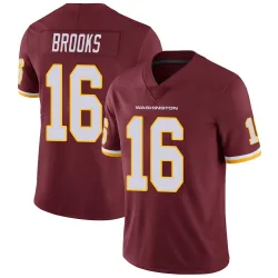 Youth Ja'Corey Brooks Washington Commanders No.16 Limited Burgundy Team Color Vapor Untouchable Jersey