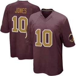 Youth Jacoby Jones Washington Commanders No.10 Game Burgundy Alternate Jersey