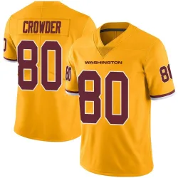 Youth Jamison Crowder Washington Commanders No.80 Limited Color Rush Jersey - Gold