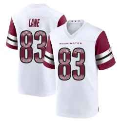 Youth Jaylin Lane Washington Commanders No.83 Game Jersey - White