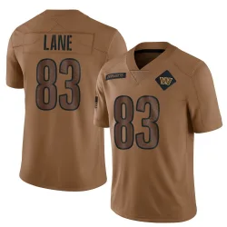 Youth Jaylin Lane Washington Commanders No.83 Limited 2023 Salute To Service Jersey - Brown