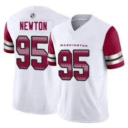 Youth Jer'Zhan Newton Washington Commanders No.95 Limited Vapor F.U.S.E. Jersey - White