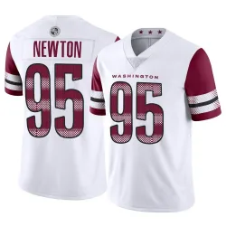 Youth Jer'Zhan Newton Washington Commanders No.95 Limited Vapor Jersey - White