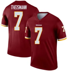 Youth Joe Theismann Washington Commanders No.7 Legend Inverted Burgundy Jersey