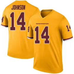 Youth Josh Johnson Washington Commanders No.14 Legend Color Rush Jersey - Gold