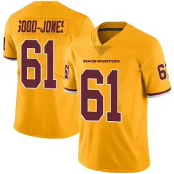 Youth Julian Good-Jones Washington Commanders No.61 Limited Color Rush Jersey - Gold