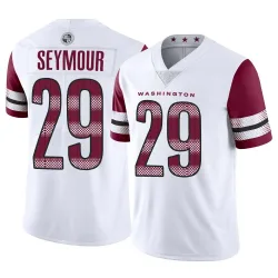 Youth Kevon Seymour Washington Commanders No.29 Limited Vapor Jersey - White