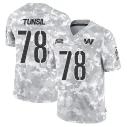 Youth Laremy Tunsil Washington Commanders No.78 Limited 2024 Salute to Service Jersey - Arctic Camo