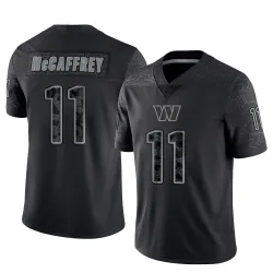 Youth Luke McCaffrey Washington Commanders No.11 Limited Reflective Jersey - Black