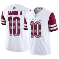 Youth Marcus Mariota Washington Commanders No.10 Limited Vapor Jersey - White