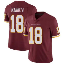 Youth Marcus Mariota Washington Commanders No.18 Limited Burgundy Team Color Vapor Untouchable Jersey