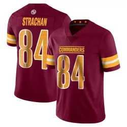 Youth Mike Strachan Washington Commanders No.84 Limited Vapor Burgundy Jersey