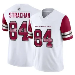 Youth Mike Strachan Washington Commanders No.84 Limited Vapor F.U.S.E. Jersey - White