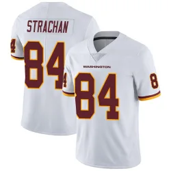 Youth Mike Strachan Washington Commanders No.84 Limited Vapor Untouchable Jersey - White