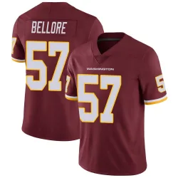 Youth Nick Bellore Washington Commanders No.57 Limited Burgundy Team Color Vapor Untouchable Jersey