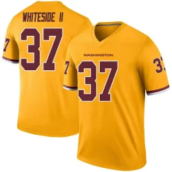 Youth Nick Whiteside II Washington Commanders No.37 Legend Color Rush Jersey - Gold