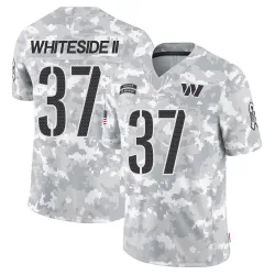 Youth Nick Whiteside II Washington Commanders No.37 Limited 2024 Salute to Service Jersey - Arctic Camo