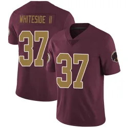 Youth Nick Whiteside II Washington Commanders No.37 Limited Burgundy Alternate Vapor Untouchable Jersey