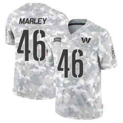 Youth Nico Marley Washington Commanders No.46 Limited 2024 Salute to Service Jersey - Arctic Camo
