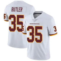 Youth Percy Butler Washington Commanders No.35 Limited Vapor Untouchable Jersey - White