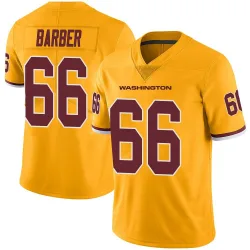 Youth Ricky Barber Washington Commanders No.66 Limited Color Rush Jersey - Gold