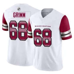 Youth Russ Grimm Washington Commanders No.68 Limited Vapor F.U.S.E. Jersey - White