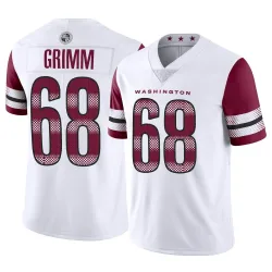 Youth Russ Grimm Washington Commanders No.68 Limited Vapor Jersey - White