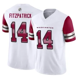 Youth Ryan Fitzpatrick Washington Commanders No.14 Limited Vapor F.U.S.E. Jersey - White