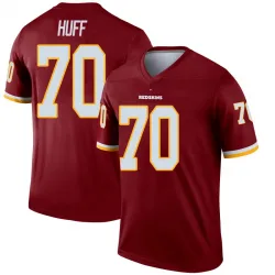 Youth Sam Huff Washington Commanders No.70 Legend Inverted Burgundy Jersey