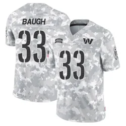 Youth Sammy Baugh Washington Commanders No.33 Limited 2024 Salute to Service Jersey - Arctic Camo