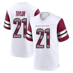 Youth Sean Taylor Washington Commanders No.21 Game Jersey - White
