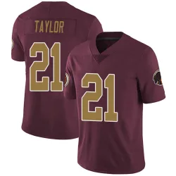 Youth Sean Taylor Washington Commanders No.21 Limited Burgundy Alternate Vapor Untouchable Jersey
