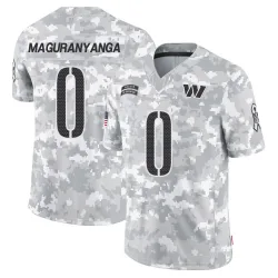 Youth T.J. Maguranyanga Washington Commanders No.0 Limited 2024 Salute to Service Jersey - Arctic Camo