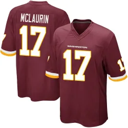 Youth Terry McLaurin Washington Commanders No.17 Game Burgundy Team Color Jersey