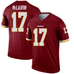 Youth Terry McLaurin Washington Commanders No.17 Legend Inverted Burgundy Jersey