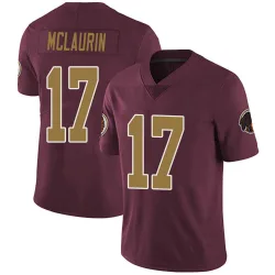 Youth Terry McLaurin Washington Commanders No.17 Limited Burgundy Alternate Vapor Untouchable Jersey