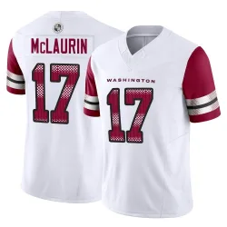 Youth Terry McLaurin Washington Commanders No.17 Limited Vapor F.U.S.E. Jersey - White