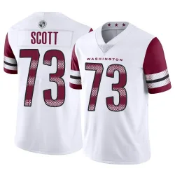 Youth Trent Scott Washington Commanders No.73 Limited Vapor Jersey - White