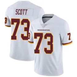 Youth Trent Scott Washington Commanders No.73 Limited Vapor Untouchable Jersey - White