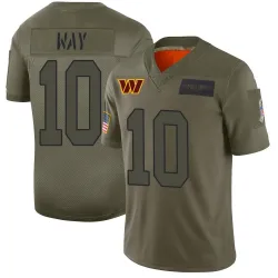 Youth Tress Way Washington Commanders No.10 Limited 2019 Salute to Service Jersey - Camo