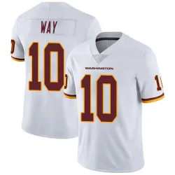 Youth Tress Way Washington Commanders No.10 Limited Vapor Untouchable Jersey - White
