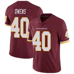 Youth Tyler Owens Washington Commanders No.40 Limited Burgundy Team Color Vapor Untouchable Jersey