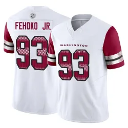 Youth Viliami Fehoko Jr. Washington Commanders No.93 Limited Vapor F.U.S.E. Jersey - White
