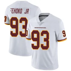 Youth Viliami Fehoko Jr. Washington Commanders No.93 Limited Vapor Untouchable Jersey - White