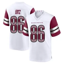 Youth Zach Ertz Washington Commanders No.86 Game Jersey - White